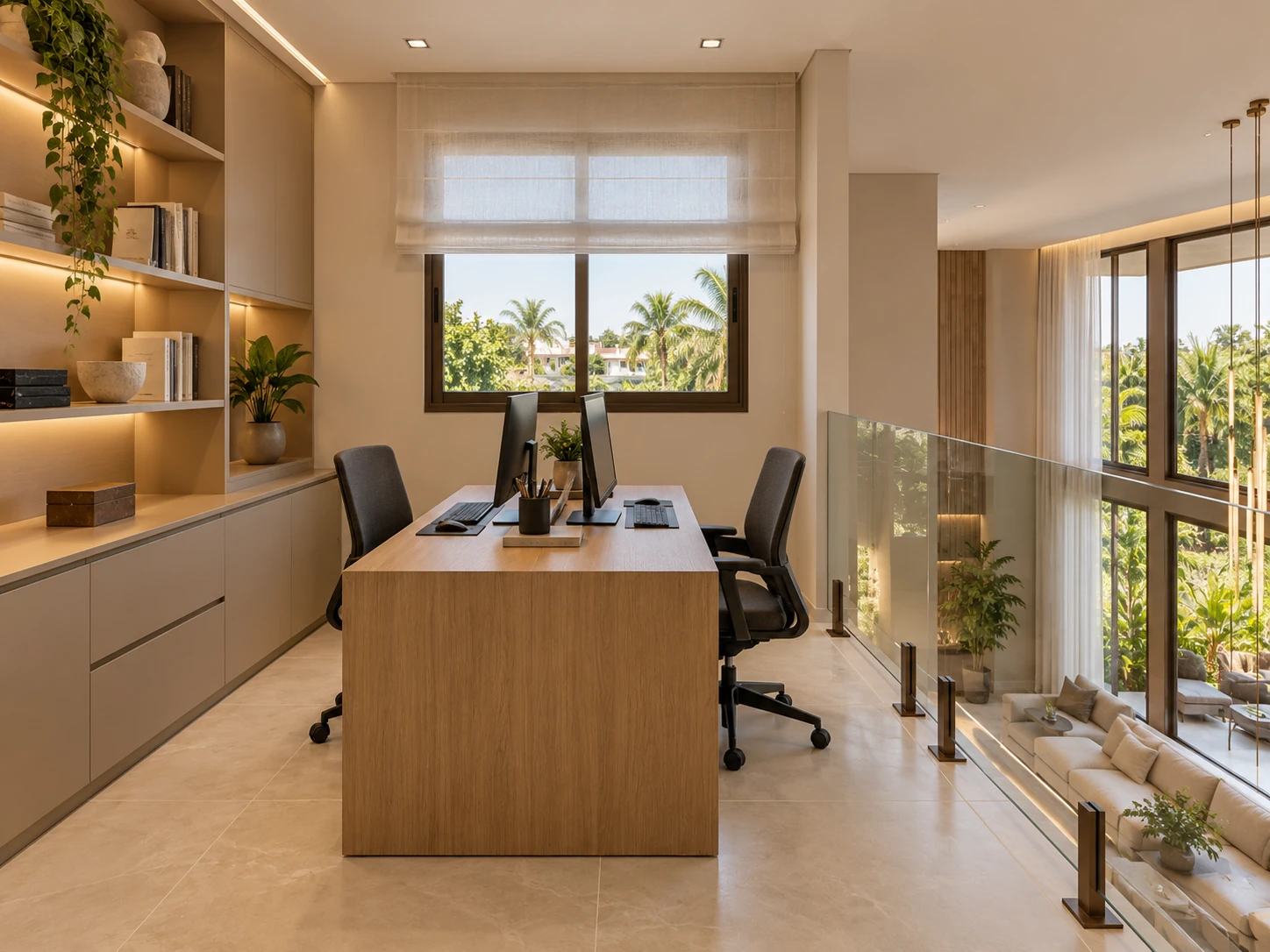 Home office da Casa Verticale
